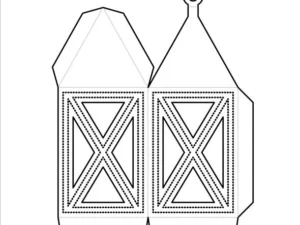 SBD599 Simple and Basic die, Lantern - Big