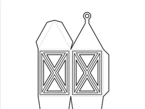 SBD601 Simple and Basic die, Lantern - Small