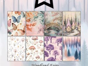PFA604 Paper Favourites, Papirsblok A6, Woodland Fairy