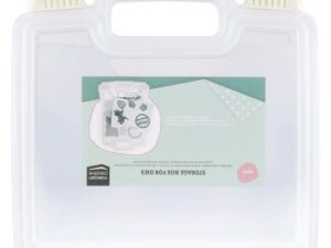 1009-002 Vaessen Creative, Æske / opbevaringsbox til dies med magnetplader,  klar