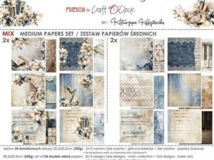 CC-F42-MMS-09 Craft O'Clock Paper Pack 20,3 x 20,3 cm, Melody Of My Soul