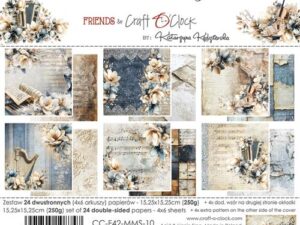 CC-F42-MMS-10 Craft O'Clock Paper Pack 15,25 x 15,25 cm,  Melody Of My Soul