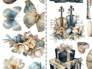 CC-F42-MMS-13 Craft O'Clock Paper Pack Extras Set,  Melody Of My Soul - Mix