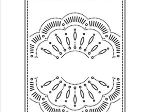 SBD613 Simple and Basic die, Doily A6