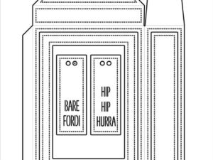 SBD617 Simple and Basic die, Giftbox - Gaveæske