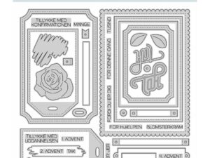 63480 MW Made With Love Dies, Sketches 14