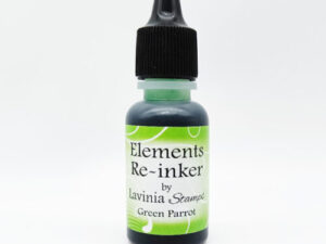 LSER-25 Lavinia Stamps, Elements Re-Inker - Green Parrot