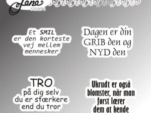 BLS1269 By Lene Stempel, Danske tekster, Et smil er den korteste vej ...