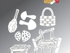 BLD1818 By Lene Die Cut, Accessories for #BLD1816 Trolls/Trolde