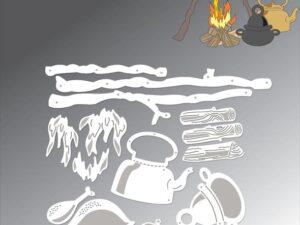 BLD1819 By Lene Die Cut, Accessories for #BLD1816 Trolls/Trolde