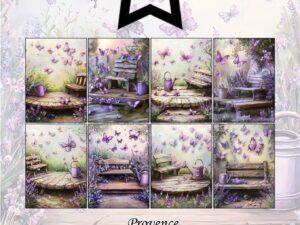PFA607 Paper Favourites, Papirsblok A6, Provence