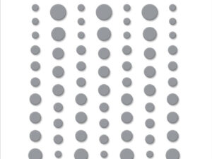 SBA055 Simple and Basic, Matte Enamel Dots, Concrete