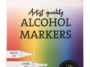 SL-CO-MARK34 Studio Light Alcohol Markers 6stk. - Rainbow