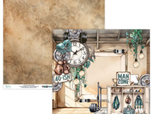 MT-man-02 Mintay Papers 30x30, Man Cave 02