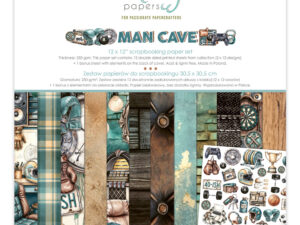 MT-man-07 Mintay Papers 30x30, MAN CAVE 07