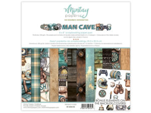 MT-MAN-08 Mintay Papers 20x20, MAN CAVE  08