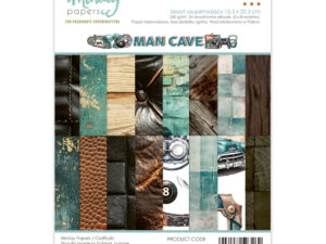 MT-MAN-11 Mintay Papers 15,2 x 20,3 cm,  Add-On Paper Pad - MAN CAVE 11