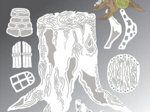 BLD1820 By Lene Die Cut/Emb, Troll House