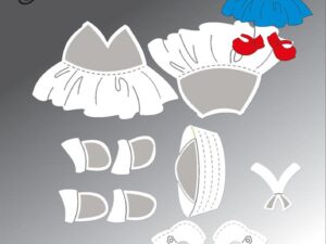 BLD1826 By Lene Die Cut/Emb, Accessories for BLD1816