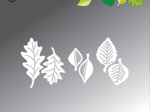 BLD1827 By Lene Die Cut/Emb, Leaves - Blade