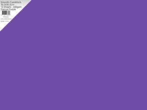 PFSS525 Paper Favourites Smooth Cardstock 30 x 30 cm, 230gr - Eternal Purple