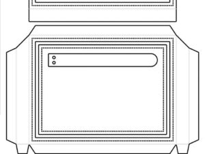 SBD635 Simple and Basic die, Giftcard Envelope - Gavekort kuvert A7