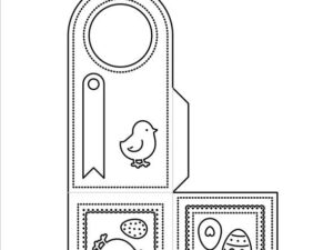 SBD636 Simple and Basic die, Easter Basket - Påske Kurv