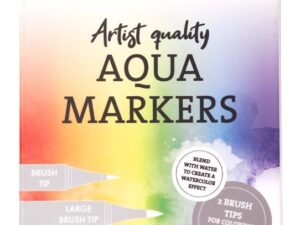 SL-CO-MARK49 Studio Light Aqua Markers 6stk. - Rainbow