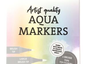 SL-CO-MARK51 Studio Light Aqua Markers 6stk. - Pastels