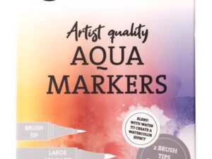 SL-CO-MARK54 Studio Light Aqua Markers 6stk. - Dahlia