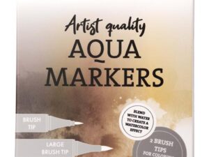 SL-CO-MARK56 Studio Light Aqua Markers 6stk. - Bark