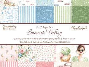 1509 Maja Design Papirsblok 15 x 15, Summer Feeling