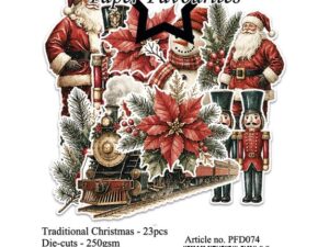 PFD074 Paper Favourites Die-Cuts, Traditional Christmas - Jul