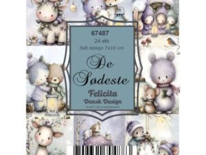 67487 Felicita Design Toppers 7 x 10 cm, De Sødeste