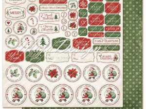 1538 Maja Design, Jolly Christmas - Ephemera