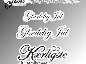BLS1278 By Lene Stempel, Danske tekster, Glædelig Jul m.fl.