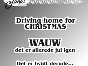 BLS1280 By Lene Stempel, Danske tekster, Driving home for Christmas m.fl.
