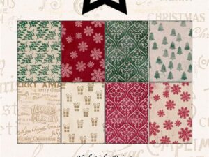 PFA244 Paper Favourites, Papirsblok A5, Yuletide Prints