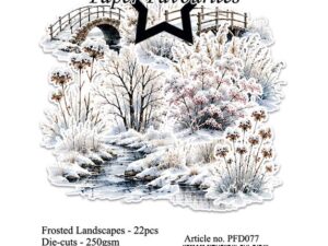PFD077 Paper Favourites Die-Cuts, Frosted Landscapes - Vinter Landskaber