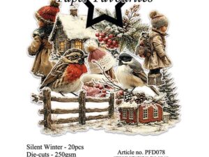 PFD078 Paper Favourites Die-Cuts, Silent Winter - Vinter Landskaber mm