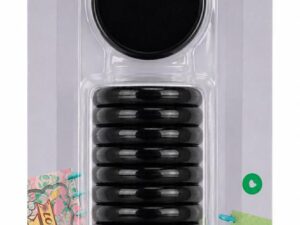 HGT051 HobbyGros Tools, Disc Binding Rings - Black/Sorte, 28 mm