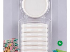 HGT052 HobbyGros Tools, Disc Binding Rings - White/Hvide, 28 mm