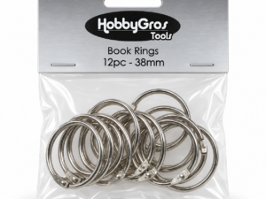 HGT057 HobbyGros Tools, Book Rings - 38mm