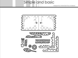 SBD714 Simple and Basic die, Add-On for #SBD585 - Winter Elements - Vinter Ting