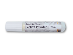 LSVP06 Lavinia Stamps, Velvet Powder - White
